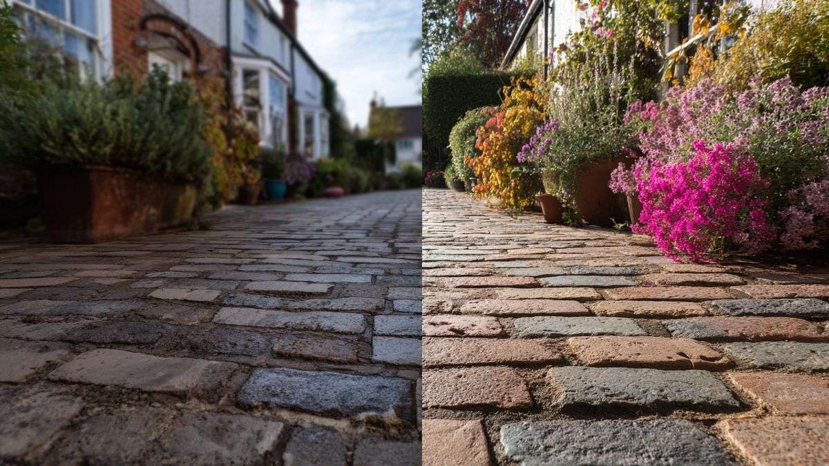 Nettoyage pavé autobloquant : raviver sans abîmer