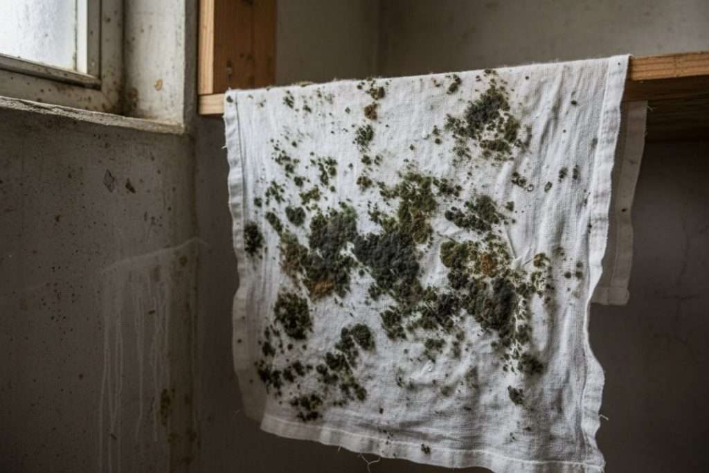 Comment enlever des taches de moisissures sur un tissu ?