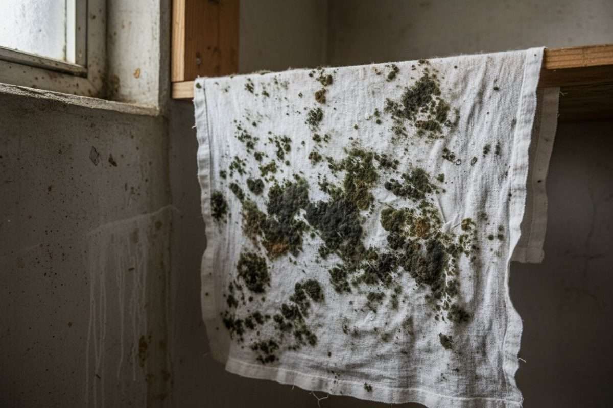Comment enlever des taches de moisissures sur un tissu ?