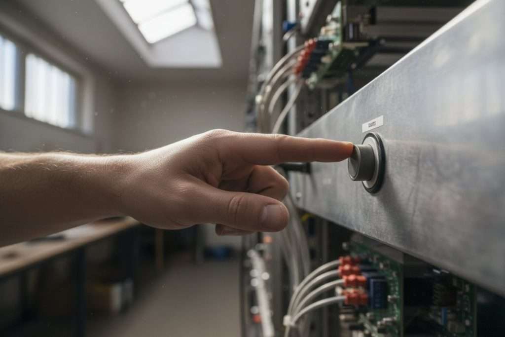 Schéma branchement bouton poussoir sans télérupteur