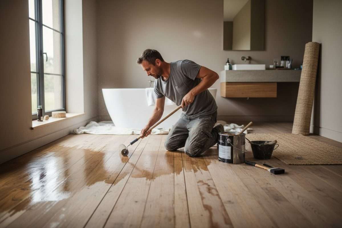 Étanchéité salle de bain sur plancher bois : les étapes clés