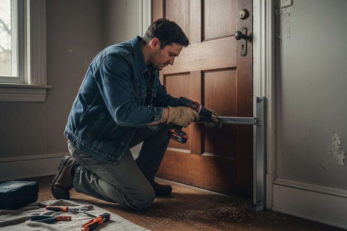 Fabriquer une barre de sécurité pour porte : guide complet