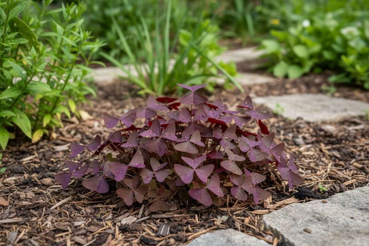 Oxalis triangularis en extérieur : plantation et soins