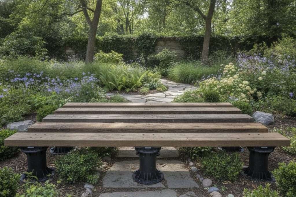Poser une terrasse composite sur plots : le guide complet
