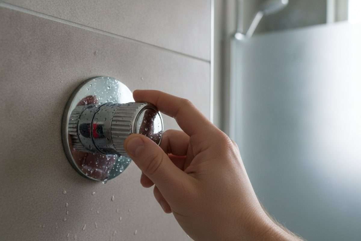 Comment régler le mitigeur de douche ?